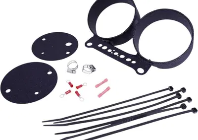 Supporto contakm e contagiri in avanti nero Per Sp Drag Specialties - Annuncio 9095296