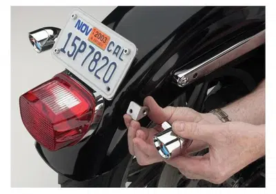 supporti frecce per targa cromati universali Cycle  - Annuncio 8562974