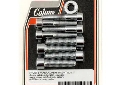 Bulloni cromati montaggio pinza freno anteriore pe  - Annuncio 9009570