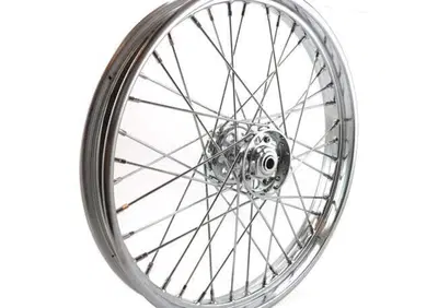 Ruota anteriore a 40 raggi cromata 21x2,15 Per FL  - Annuncio 9210844