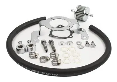 Supporto carburatore e sfiati testate cromato Per  - Annuncio 8554107