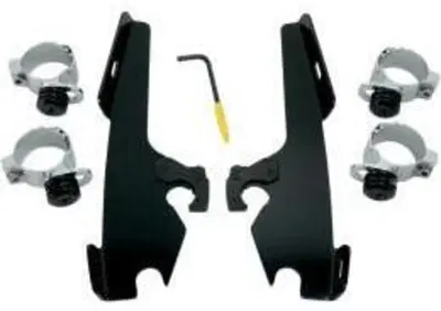 Kit sgancio rapido nero per parabrezza Memphis Fat  - Annuncio 8563798