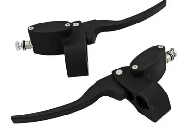 Comandi manubrio Custom neri singolo disco con fri  - Annuncio 8562252