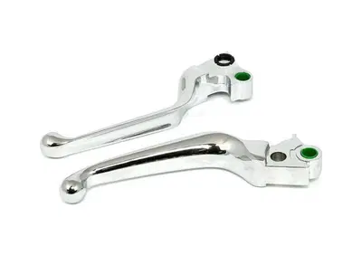 Leve freno e frizione cromate ergonomiche per Dyna  - Annuncio 8562318