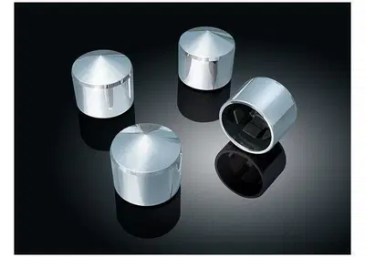 Coperchi cromati Kuryakyn peaked per viti scatole  - Annuncio 8560117