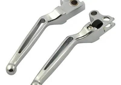 Leve freno e frizione cromate Slotted per FXR, Dyn  - Annuncio 8562405
