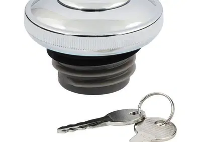 Tappo benzina con serratura cromato ventilato per  - Annuncio 8559978