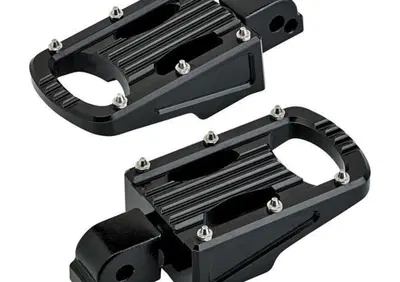 Pedaline passeggero Biltwell Punisher nere con ada - Annuncio 8560708