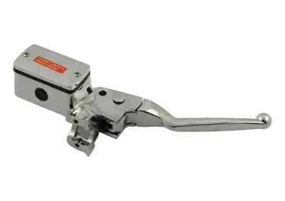 Pompa freno cromato per disco doppio da 11/16'' pe  - Annuncio 8562123