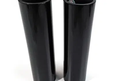 Copri forcelle superiori in alluminio nere lucide  - Annuncio 9459139