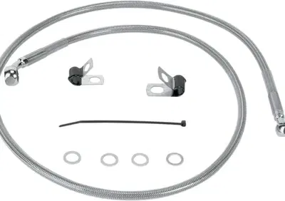 Tubo freno ant treccia inox Sportster 883 dal 2005 Drag Specialties - Annuncio 9461996