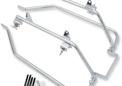 Kit supporti cromati per borse rigide per Softail*  - Annuncio 9462802