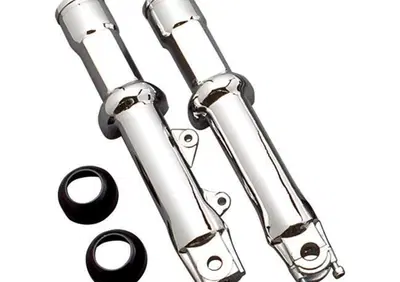 Coppia gambaletti forcelle cromati per Softail FXS  - Annuncio 9462820