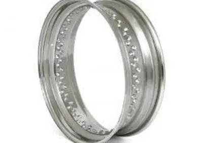 Cerchione 15x5.50 - 80 fori - inox lucido TTS  - Annuncio 8558157