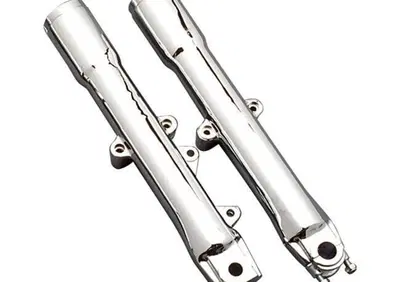Coppia gambaletti forcelle cromati per Softail FLS  - Annuncio 9462816