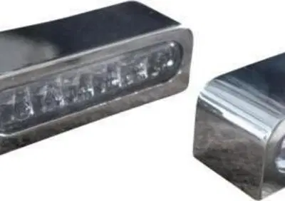 Frecce anteriori LED Omologate cromate Heinz Bikes  - Annuncio 8560542