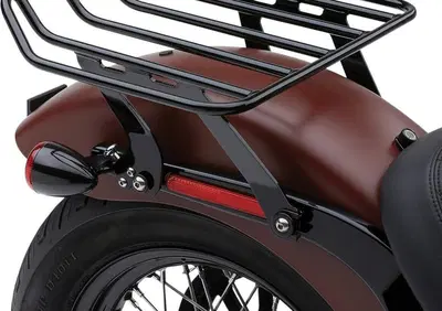 portapacchi largo nero lucido monoposto per Softai  - Annuncio 9257626