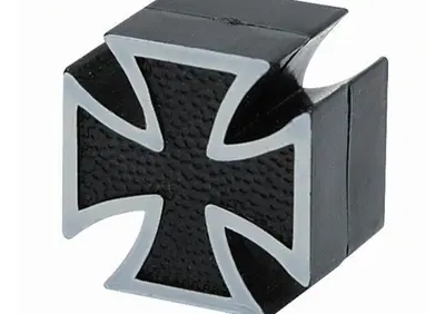 Tappini valvola Maltese Cross neri Trik Topz  - Annuncio 8558614