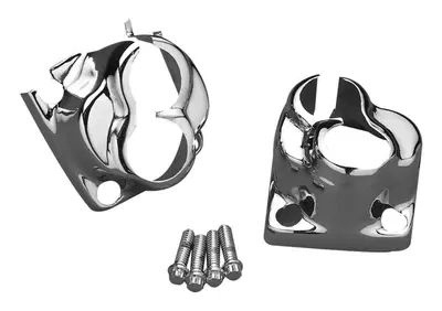 Coperchi blocchetti punterie cromati per FXR, Dyna  - Annuncio 8843363