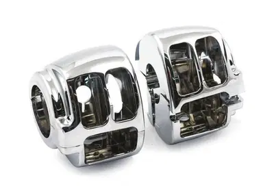 Alloggiamento interruttori cromati per Softail dal  - Annuncio 9100544