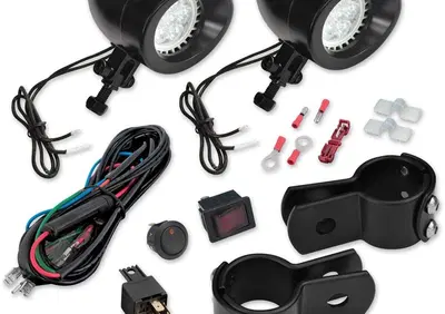 Fari mini visored a LED da 60 mm neri di Show Crom  - Annuncio 9076808