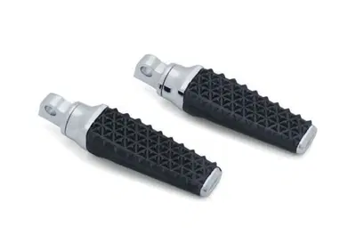 Pedaline Kuryakyn Thresher cromate con adattatore  - Annuncio 8562676