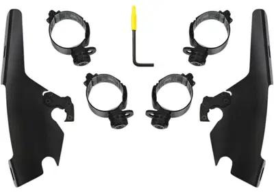 kit sgancio rapido nero per Batwing Memphis Shades  - Annuncio 8564042