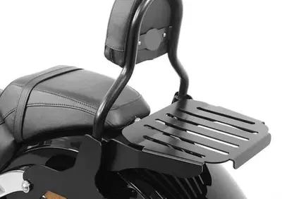 Schienalino a sgancio rapido con portapacchi nero  - Annuncio 9454652