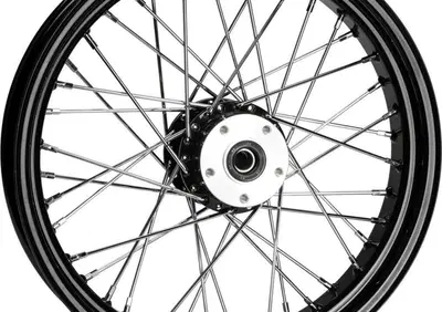 Ruota anteriore 19 x 2,15 - 40 raggi nera Custom C  - Annuncio 8559346