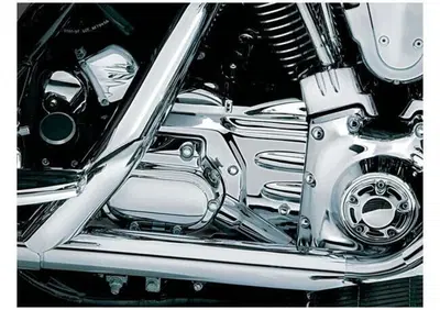 Coperchio cromato Kuryakyn per linea olio tra moto  - Annuncio 8553478