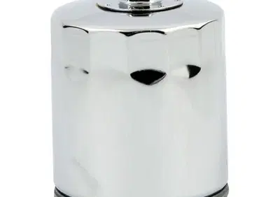 Filtro olio cromato per V-ROD dal 2002 al 2017 Mo  - Annuncio 8553269