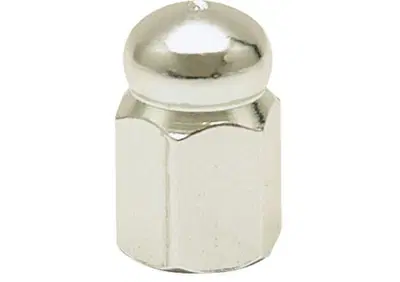 Tappini valvola Hex Domed argentati Trik Topz  - Annuncio 8558643