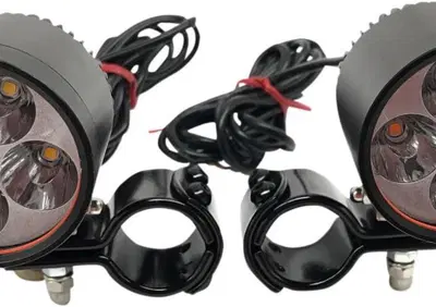 Luci laterali LED Rivco nere da 50 mm con morsetti  - Annuncio 9076805