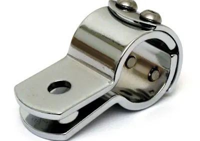 Fascetta in 3 pezzi diametro 28,5mm cromata Motorc  - Annuncio 8549290