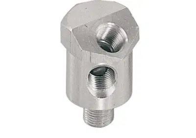 Adattatore doppia uscita per manometro pressione o  - Annuncio 8554192