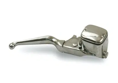 Pompa freno stile OEM cromato per disco singolo da Drag Specialties - Annuncio 8562105