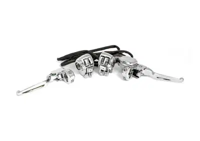 Kit comandi manubrio cromati per disco doppio da 1  - Annuncio 8562133