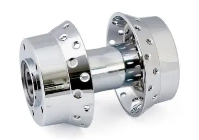 Mozzo anteriore 40 fori Cromato doppia flangia Per  - Annuncio 8559433