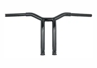 Manubrio Burly T-bar Dominator Raked nero lucido d  - Annuncio 9093888