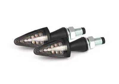 Frecce a led Peak nere lente fumè omologate Motorc  - Annuncio 8551959