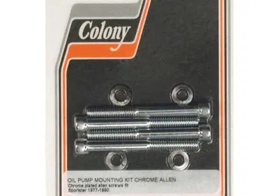 Kit viti pompa olio cromate per Sportster dal 1977  - Annuncio 8827909