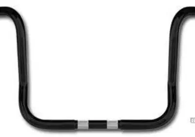 Manubrio Ape Hanger 1-1/4" alto 12,5" FLHT nero Ba  - Annuncio 8558856