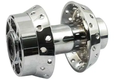 Mozzo anteriore 40 fori Cromato singola flangia Pe  - Annuncio 8559441