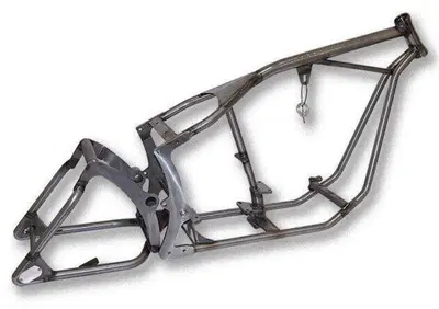 Telaio con forcellone Softail stile Chica Goosenec Santee - Annuncio 8549564