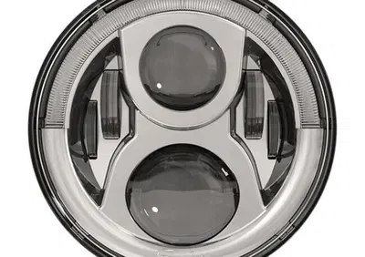 Parabola 7" LED omologata cromata Speaker  - Annuncio 8558034