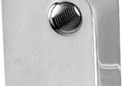 Blocchetto montaggio fanale billet cromato univers  - Annuncio 8558064