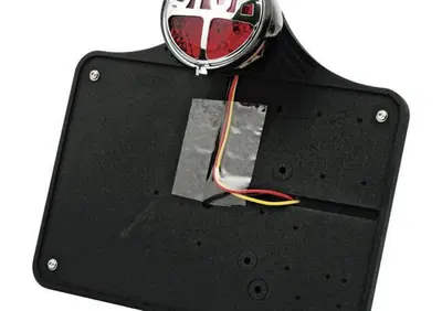 Portatarga laterale Sportster con faro posteriore  - Annuncio 8548208