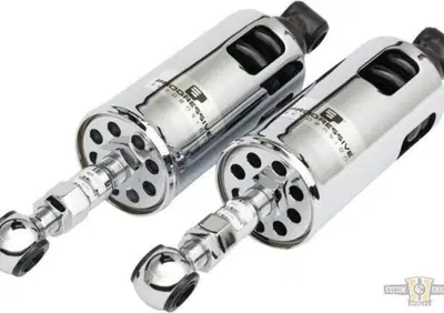 Ammortizzatori cromati altezza regolabile Progress Progressive Suspension - Annuncio 8549188