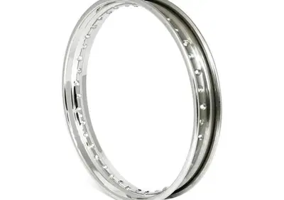 Cerchione 18x2.15 - 40 fori - inox lucido TTS  - Annuncio 8558206