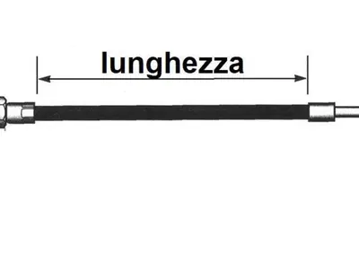 Cavo ritorno nero/cromo per Touring dal 1996 al 20 Barnett - Annuncio 8551506